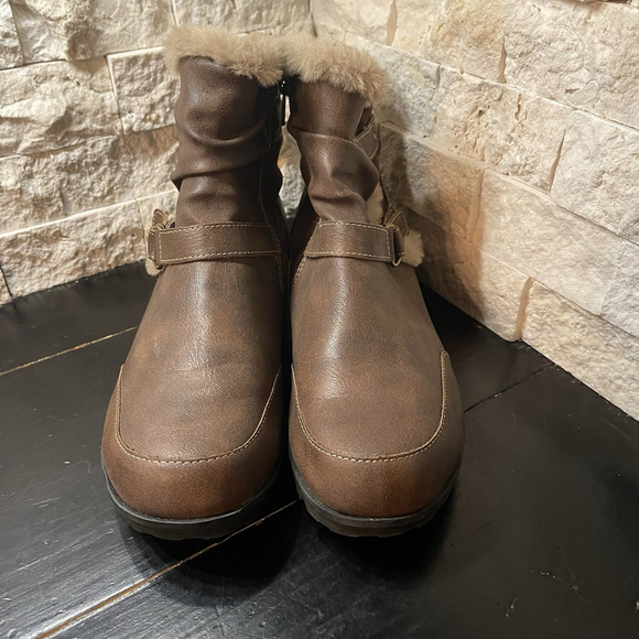 Jbu by Jambu Boots Womens 10 M Indiana Waterproof Snow Brown Comfort Ankle Top - Picture 3 of 9